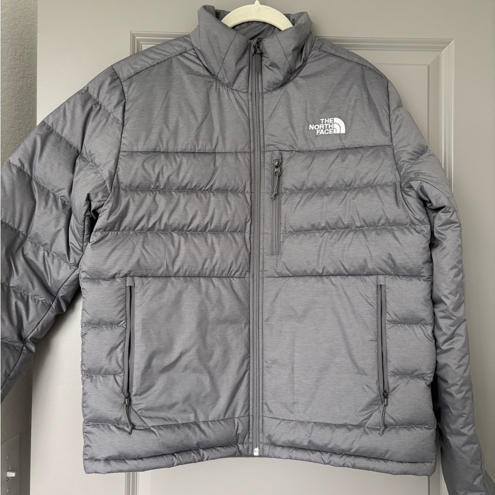 The North Face Men's TNF Medium Grey Heather Down Hybrid Jacket (M)
